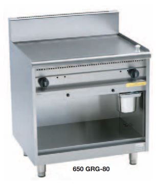 Gas-Grillplatten 650-GRG-60 R