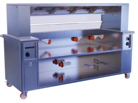 Mobile Kochstation für 3 Geräte