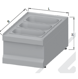 Neutralmodul 3 Becken