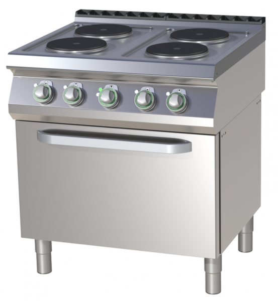 Herd elektrisch mit Heißluft-Backofen | RM - SPT 780/11 E