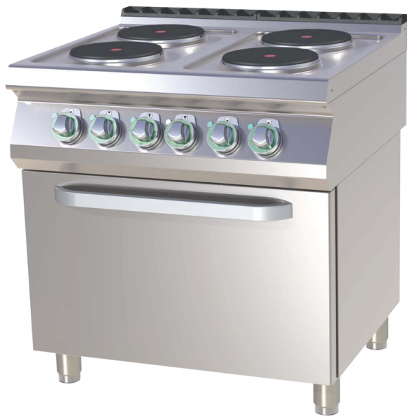 Herd elektrisch mit statischem Backofen | RM - SPT 780/21 E